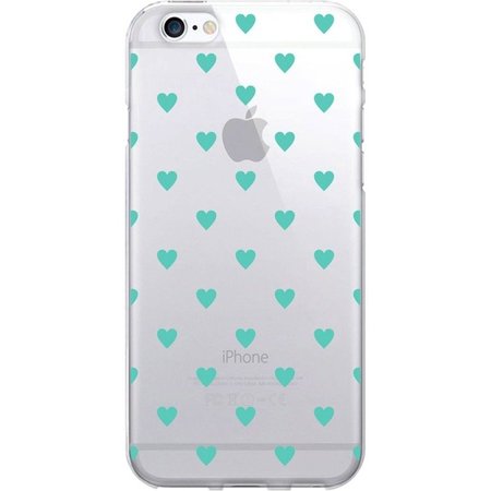 CENTON Dotty Turquiose Hearts - Iphone 6/6S IP6V1CLR-CLS-08